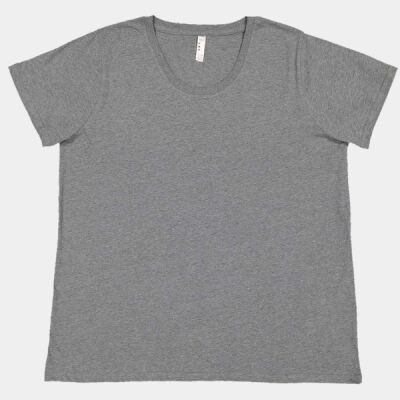 Women's Curvy Collection Fine Jersey Tee Thumbnail