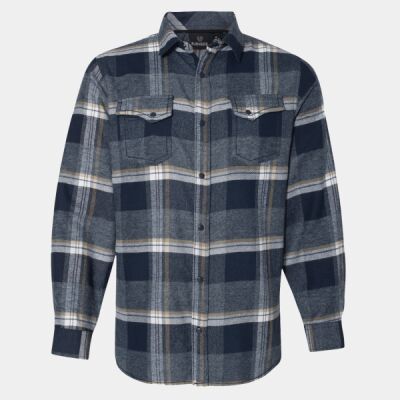 Men's Snap-Front Flannel Shirt Thumbnail