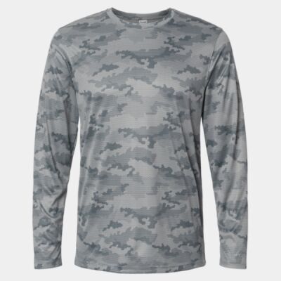Unisex Pompano Performance Camo Long Sleeve T-Shirt Thumbnail