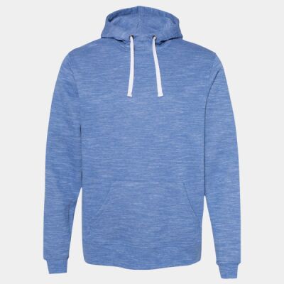 Adult Melange Fleece Pullover Hooded Sweatshirt Thumbnail