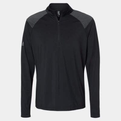 Men's Ultimate365 Lightweight Shoulder Stripe Quarter-Zip Pullover Thumbnail