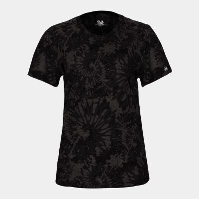 Women's Tie-Dyed Tri-Blend T-Shirt Thumbnail