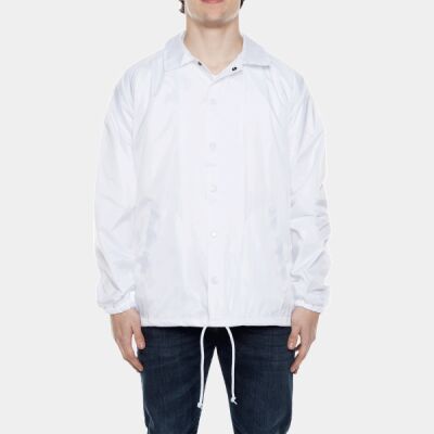 Unisex Nylon Modern Fit Coach Jacket Thumbnail