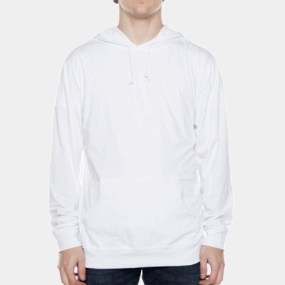 Unisex Long-Sleeve Jersey Hooded T-Shirt Thumbnail