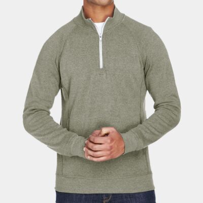 Adult Triblend Fleece Quarter-Zip Thumbnail