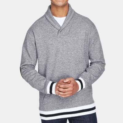 Adult Peppered Fleece Shawl Collar Thumbnail