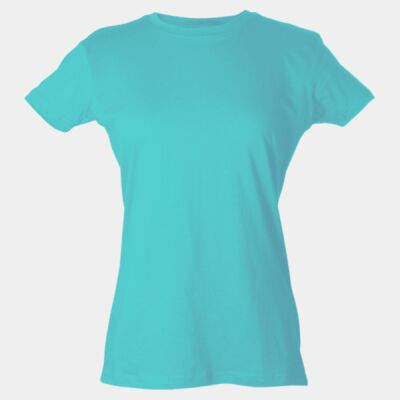Women's Fine Jersey Slim Fit T-Shirt Thumbnail