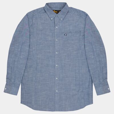 Men's Foreman Flex180 Chambray Button-Down Woven Shirt Thumbnail