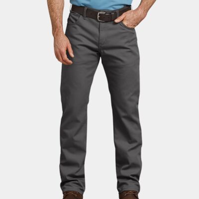 Men's FLEX Regular Fit Straight Leg Tough Max™ Duck 5-Pocket Pant Thumbnail