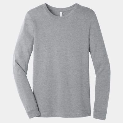 Unisex Heather CVC Long Sleeve Tee Thumbnail