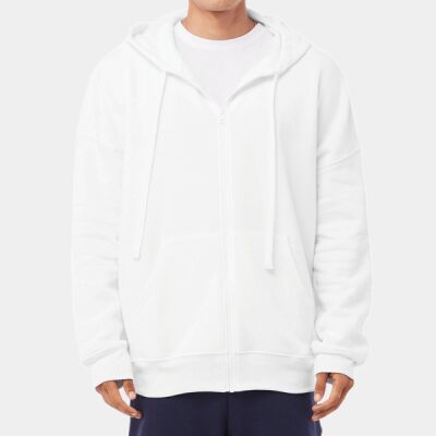 Unisex Sponge Fleece DTM Full-Zip Hooded Sweatshirt Thumbnail