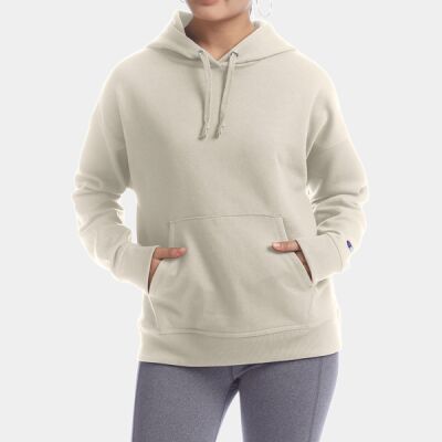 Ladies' PowerBlend Relaxed Hooded Sweatshirt Thumbnail