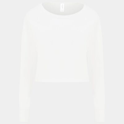 Ladies' Cropped Pullover Sweatshirt Thumbnail
