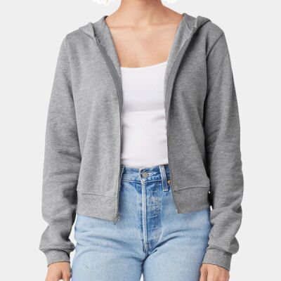 Ladies' Sponge Fleece Full-Zip Hooded Sweatshirt Thumbnail