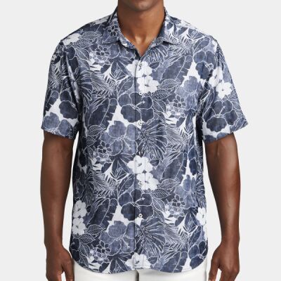 Coconut Point Playa Flora Short Sleeve Shirt Thumbnail