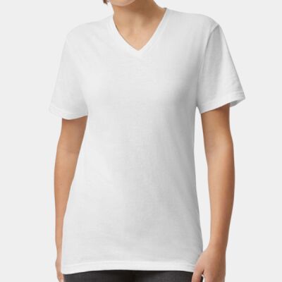 Unisex CVC V-Neck T-Shirt Thumbnail