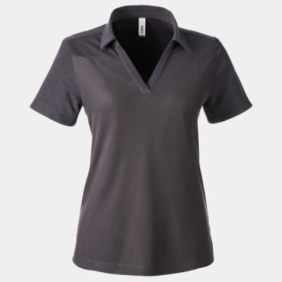 Ladies' Fusion ChromaSoft Colorblock Polo Thumbnail