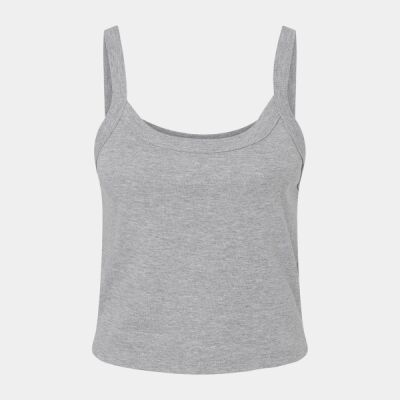 Ladies' Micro Ribbed Scoop Tank Thumbnail