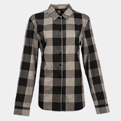 Ladies' Buffalo Plaid Woven Shirt Thumbnail