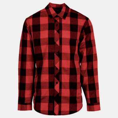 Men's Buffalo Plaid Woven Shirt Thumbnail