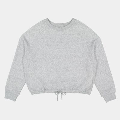 Ladies' Boxy Cropped Fleece Sweatshirt Thumbnail