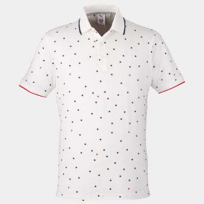 Men's Volition Skylight Patriotic Polo Thumbnail