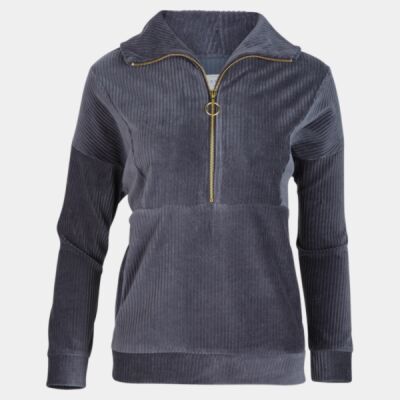 Women's Manchester Corded Quarter-Zip Pullover Thumbnail