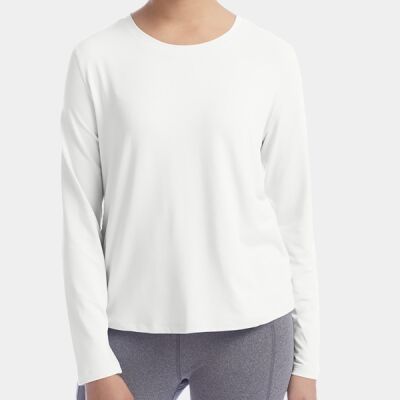 Ladies' Cutout Long Sleeve T-Shirt Thumbnail