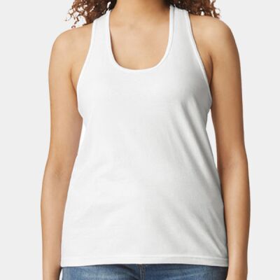 Ladies' Softstyle CVC Racerback Tank Thumbnail