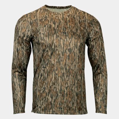 Men's Oxford Performance Camo Print Long Sleeve T-Shirt Thumbnail