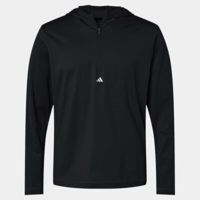 Men's Lightweight Quarter-Zip Hooded Pullover Thumbnail