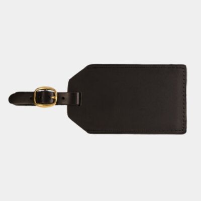 Grand Central Luggage Tag Sueded Leather Thumbnail