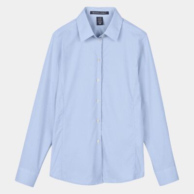 CrownLux Performance® Ladies' Microstripe Shirt Thumbnail
