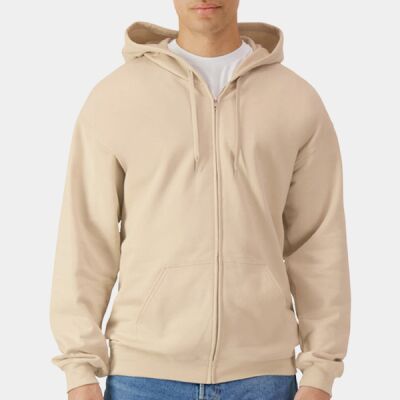 Unisex Softstyle Fleece Full Zip Hooded Sweatshirt Thumbnail