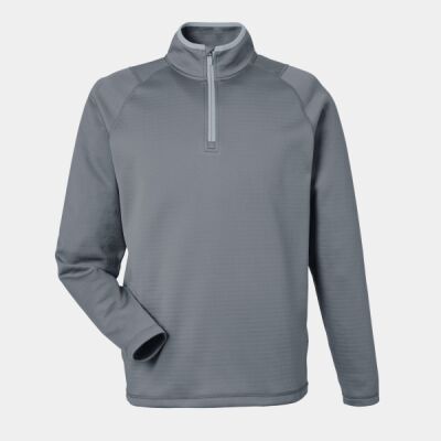 Men's Waffle Fleece Quarter-Zip Thumbnail