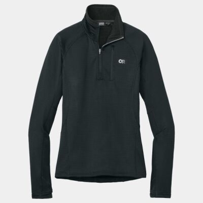 Women's Tech Grid 1/4 Zip Fleece Thumbnail