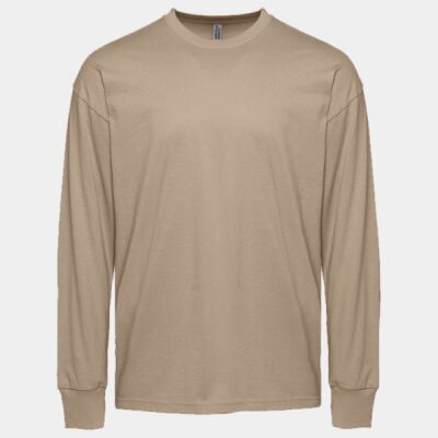 Unisex Heavyweight Cotton Long Sleeve T-Shirt Thumbnail