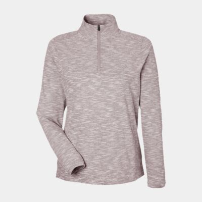Ladies' Eclipse Jacquard Quarter-Zip Thumbnail