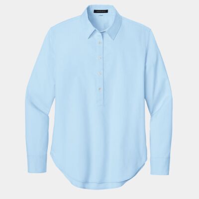 Women's Long Sleeve Modern Oxford Shirt Thumbnail