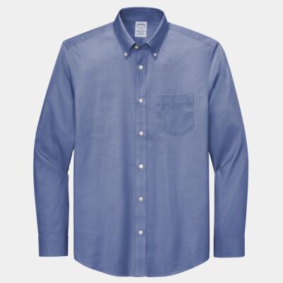 Tall Wrinkle Free Stretch Pinpoint Shirt Thumbnail