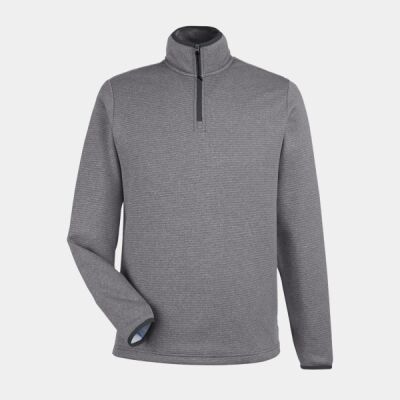 Men's Venture Heathered Stripe Quarter-Zip Pullover Thumbnail