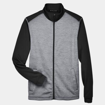 Men's Newbury Colorblock Mélange Fleece Full-Zip jacket Thumbnail