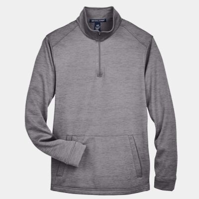 Men's Newbury Mélange Fleece Quarter-Zip Pullover Thumbnail
