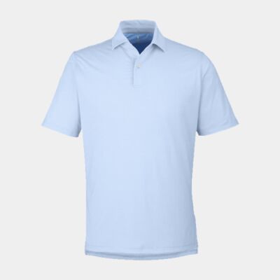 Men's USA Made Mini Stripe Tech Polo Thumbnail