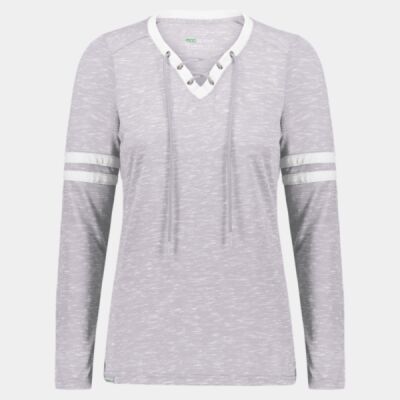 Women's Eco Revive™ Monterey Long Sleeve V-Neck T-Shirt Thumbnail