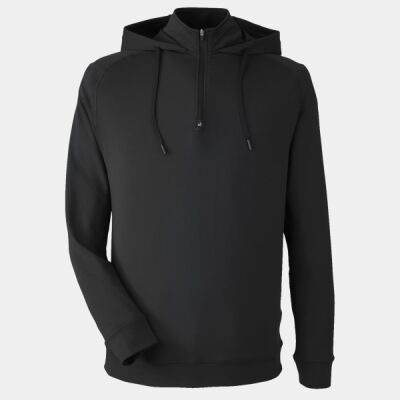 Unisex Vandyke Quarter-Zip Hooded Pullover Thumbnail