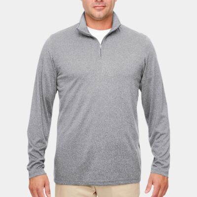 Men's Cool & Dry Heathered Performance Quarter-Zip Pullover Thumbnail
