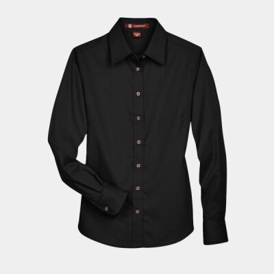 Women's Easy Blend™ Long Sleeve Twill Dress Shirt with Stain-Release Thumbnail