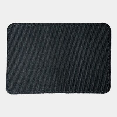 Small Blank Black Patch - Qty 10 Thumbnail