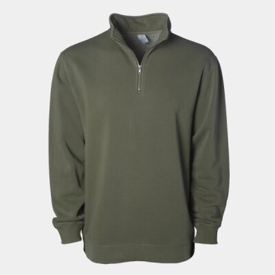 Unisex Pigment-Dyed Quarter-Zip Pullover Thumbnail